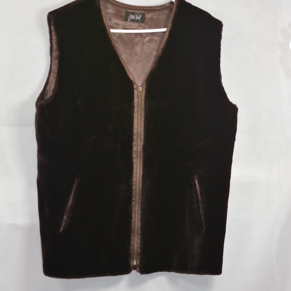 Faux Mouton Vest SZ L/XL - Picture 3 of 6